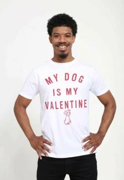 Henry Tiger DISNEY CLASSICS VALENTINE PUP - T-Shirt Print - White | Unisex