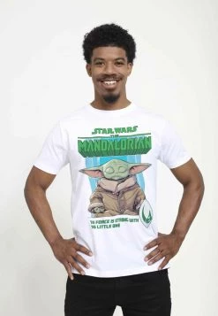 Henry Tiger STAR WARS UNISEX STRONG FORCE - T-Shirt Print - White