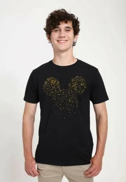 Henry Tiger DISNEY CLASSICS MICKEY CLASSIC - MICKEY CONFETTI FILL - T-Shirt Print - Black | Unisex