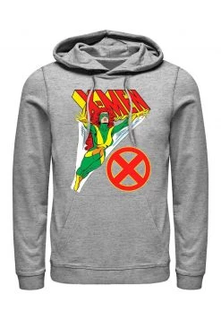 Henry Tiger Unisex Kapuzenpullover - Melange Grey