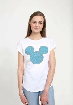 Henry Tiger Damen MICKEY - T-Shirt Print - White