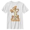 Henry Tiger Unisex DISNEY CLASSICS TIGGER BOUNCE - T-Shirt Print - White