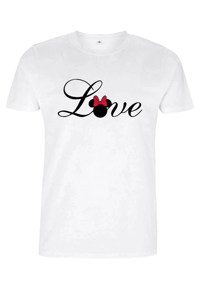 Henry Tiger Herren DISNEY CLASSICS MINNIE LOVE SCRIPT - T-Shirt Print - White 4 Henry Tiger Herren DISNEY CLASSICS MINNIE LOVE SCRIPT - T-Shirt Print - White – Bild 4