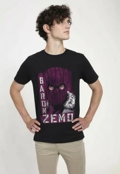 Henry Tiger Unisex MARVEL - T-Shirt Print - Black -Günstiges Henry Tiger Geschäft 531fbf57a83442e5bc6bbf58513d9e92