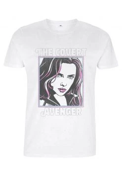 Henry Tiger Herren MARVEL RETRO POP WIDOW - T-Shirt Print - White -Günstiges Henry Tiger Geschäft 532e451d01a34cf6bcbe5703362766ab
