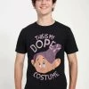 Henry Tiger Unisex DISNEY SNOW WHITE - DOPEY COSTUME - T-Shirt Print - Black