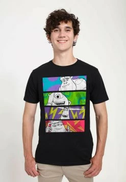 Henry Tiger PIXAR UNISEX COLOR PANELS - T-Shirt Print - Black