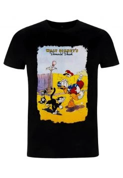 Henry Tiger DISNEY CLASSICS UNLUCKY DUCK - T-Shirt Print - Black | Herren -Günstiges Henry Tiger Geschäft 53881398074047e1879e042bb5a03ba8