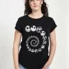 Henry Tiger Damen DISNEY CLASSICS JACK EMOTIONS SPIRAL - T-Shirt Print - Black