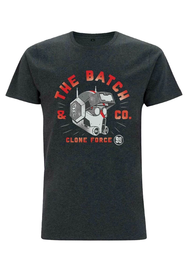 Henry Tiger STAR WARS - T-Shirt Print - Melange Black | Unisex 4 Henry Tiger STAR WARS - T-Shirt Print - Melange Black | Unisex – Bild 4