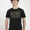 Henry Tiger Unisex T-Shirt Print - Black