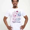 Henry Tiger DISNEY CLASSICS UNISEX STITCH - T-Shirt Print - White
