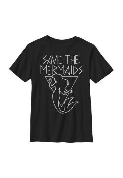 Henry Tiger DISNEY KIDS SAVE THE MERMAIDS - T-Shirt Print - Black | Unisex