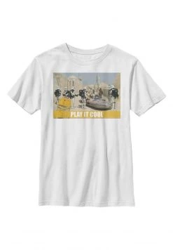 Henry Tiger Unisex STAR WARS - T-Shirt Print - White