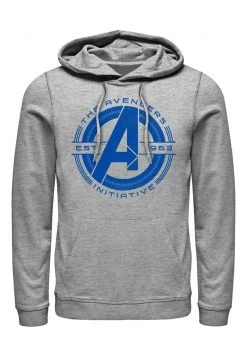 Henry Tiger Unisex MARVEL AVENGERS INITIATIVE - Kapuzenpullover - Melange Grey