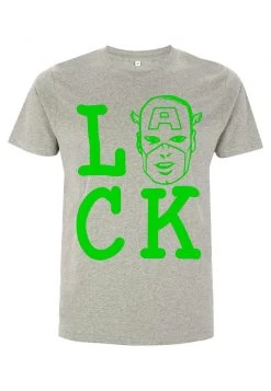 Henry Tiger Unisex MARVEL AVENGERS CLASSIC - CAPTAIN OF LUCK - T-Shirt Print - Melange Grey 9 Henry Tiger Unisex MARVEL AVENGERS CLASSIC - CAPTAIN OF LUCK - T-Shirt Print - Melange Grey -Günstiges Henry Tiger Geschäft 5543e2683f0f4208bfba3b82fb46e62a