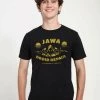 Henry Tiger Unisex STAR WARS: CLASSIC - JAWA REPAIR - T-Shirt Print - Black