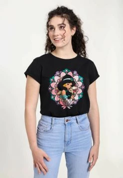 Henry Tiger Damen DISNEY ALADDIN - GLASS JASMINE - T-Shirt Print - Black -Günstiges Henry Tiger Geschäft 55f0b53938d64ab2b280bc499c4dc99a