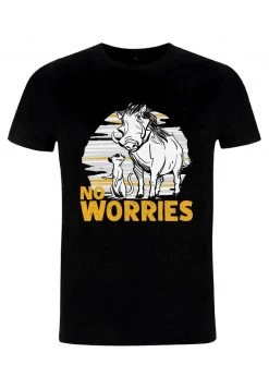 Henry Tiger Unisex DISNEY THE LION KING: LIVE ACTION - NO WORRIES CLUB - T-Shirt Print - Black -Günstiges Henry Tiger Geschäft 5616e38ca1504839b38271ac6b9a7152