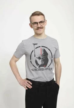 Henry Tiger STAR WARS CROSSHAIR - T-Shirt Print - Melange Grey | Unisex 7 Henry Tiger STAR WARS CROSSHAIR - T-Shirt Print - Melange Grey | Unisex -Günstiges Henry Tiger Geschäft 56684fa78b124b6a8656861c21fd21f0