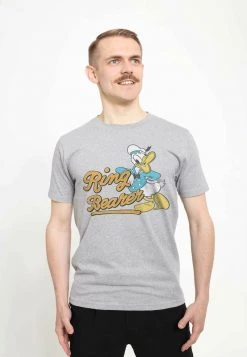 Henry Tiger DISNEY DONALD DUCK UNISEX - T-Shirt Print - Melange Grey