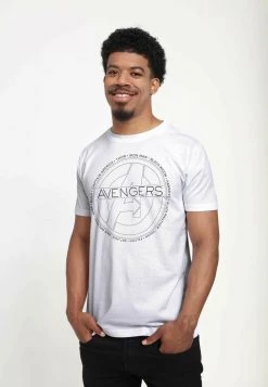 Henry Tiger Unisex MARVEL AVENGERS CLASSIC - AVENGERS CIRCLE ICON - T-Shirt Print - White -Günstiges Henry Tiger Geschäft 56d363b7589640dd832f3cf43d5cb2b3