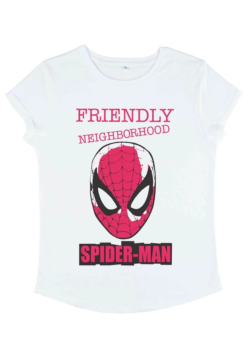 Henry Tiger MARVEL AVENGERS CLASSIC - FRIENDLY NEIGHBORHOD - T-Shirt Print - White | Damen 5 Henry Tiger MARVEL AVENGERS CLASSIC - FRIENDLY NEIGHBORHOD - T-Shirt Print - White | Damen – Bild 5