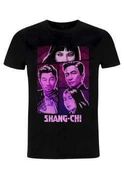 Henry Tiger MARVEL UNISEX NEON PANEL SHANG - T-Shirt Print - Black -Günstiges Henry Tiger Geschäft 57302cab78b046609ff4ee59341a2641