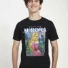 Henry Tiger Herren DISNEY AURORA - T-Shirt Print - Black