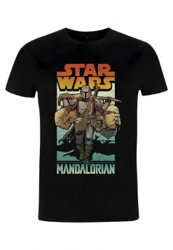Henry Tiger STAR WARS UNISEX MANDO ON FOOT - T-Shirt Print - Black -Günstiges Henry Tiger Geschäft 57b0207d0eea431b823934e463820799