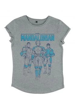 Henry Tiger STAR WARS CREW SUPER VINTAGE - T-Shirt Print - Melange Grey | Damen -Günstiges Henry Tiger Geschäft 5816a88e14424d90b29b3f5b37c86a27