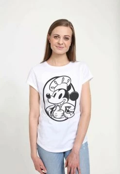 Henry Tiger DISNEY CLASSICS MICKEY CLASSIC - CHEF MICKEY CIRCLE - T-Shirt Print - White | Damen