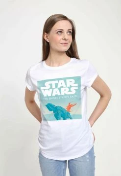 Henry Tiger Damen STAR WARS: CLASSIC - EMPIRE MINIMALIST - T-Shirt Print - White -Günstiges Henry Tiger Geschäft 581ec27396d1460bae62ae6180d27080