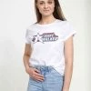 Henry Tiger Damen MARVEL WALKER LOGO - T-Shirt Print - White