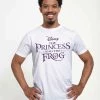Henry Tiger DISNEY PRINCESS FROG LOGO - T-Shirt Print - White | Unisex