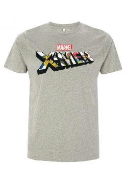 Henry Tiger Unisex MARVEL XMEN CHARACTER LOGO - T-Shirt Print - Melange Grey -Günstiges Henry Tiger Geschäft 58ba7fe411194a26a70c279ba38c148d