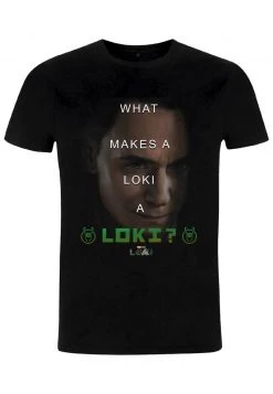 Henry Tiger Unisex MARVEL WHAT LOKI - T-Shirt Print - Black -Günstiges Henry Tiger Geschäft 58ca8434d11a4857a12cb3a1a023f393