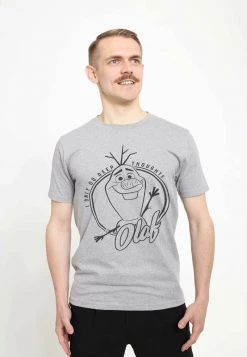 Henry Tiger Unisex DISNEY - T-Shirt Print - Melange Grey