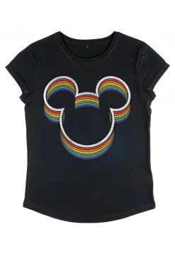 Henry Tiger DISNEY CLASSICS RAINBOW EARS - T-Shirt Print - Black | Damen -Günstiges Henry Tiger Geschäft 591c832be32e4202b4742c3622810c08
