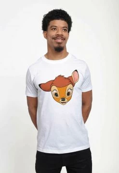 Henry Tiger DISNEY CLASSICS BAMBI BIG FACE - T-Shirt Print - White | Unisex