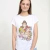 Henry Tiger DISNEY DISNEY PRINCESSES - PORTRAIT VIGNETTE - T-Shirt Print - White | Damen