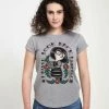 Henry Tiger Damen PIXAR INCREDIBLES - DAHLING - T-Shirt Print - Melange Grey