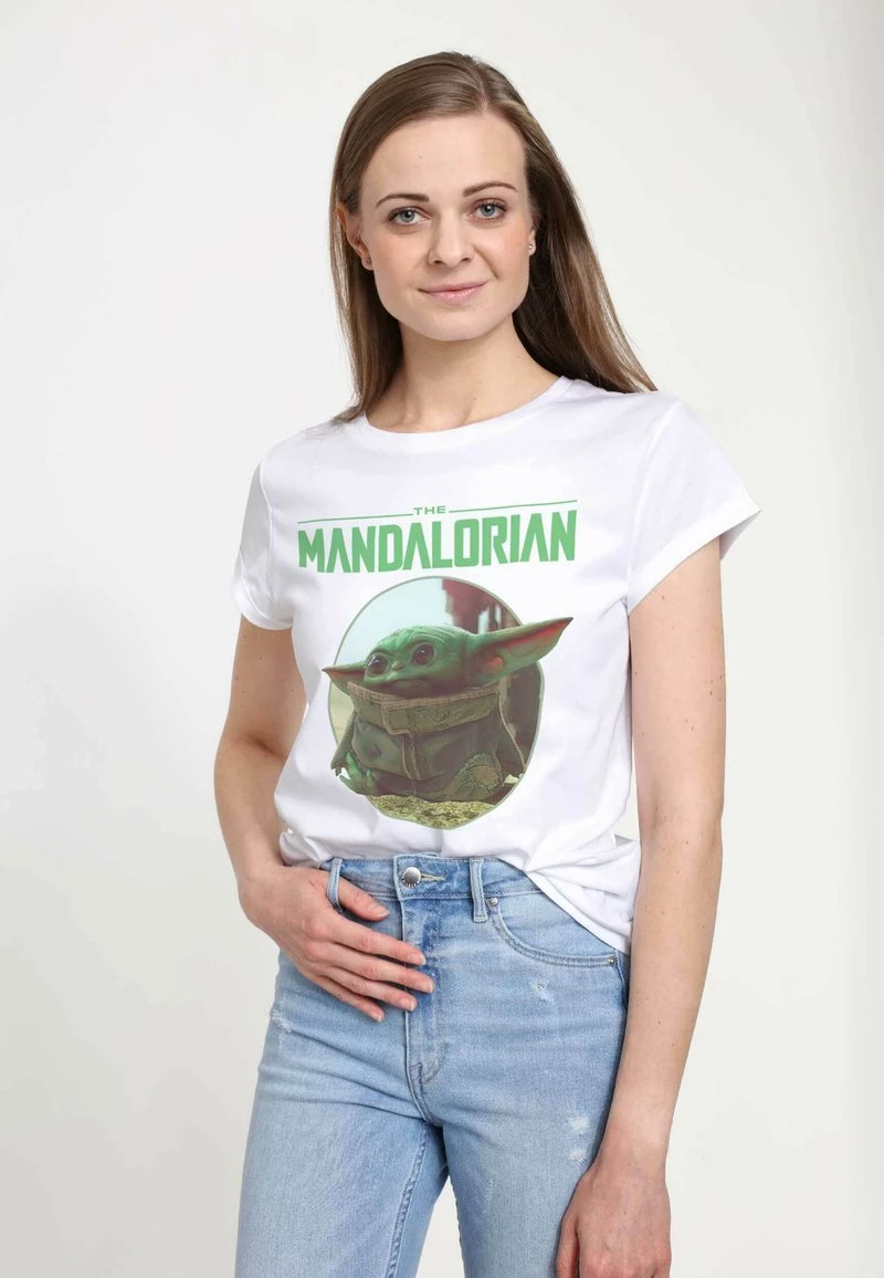 Henry Tiger STAR WARS: MANDALORIAN - THE LOOK - T-Shirt Print - White | Damen 4 Henry Tiger STAR WARS: MANDALORIAN - THE LOOK - T-Shirt Print - White | Damen – Bild 4