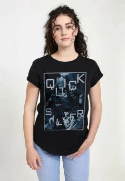 Henry Tiger Damen MARVEL X-MEN - SILVER SURF - T-Shirt Print - Black