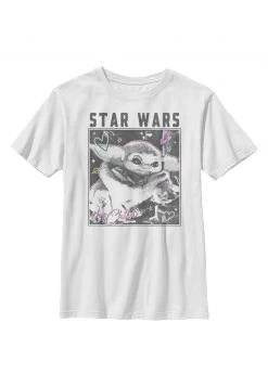 Henry Tiger Unisex STAR WARS - T-Shirt Print - White