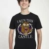 Henry Tiger DISNEY THE BEAST UNISEX CASTLE - T-Shirt Print - Black