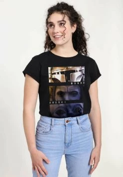 Henry Tiger Damen STAR WARS CHARACTER EYES - T-Shirt Print - Black 9 Henry Tiger Damen STAR WARS CHARACTER EYES - T-Shirt Print - Black -Günstiges Henry Tiger Geschäft 5ba3082bb5794ab295c0a5577f065da8