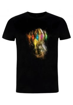 Henry Tiger Unisex MARVEL AVENGERS: ENDGAME - PAINTING GLOVE - T-Shirt Print - Black -Günstiges Henry Tiger Geschäft 5c4e6143521542fa9b5327f560937079