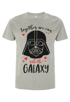 Henry Tiger STAR WARS UNISEX RULERS OF THE GALAXY - T-Shirt Print - Melange Grey -Günstiges Henry Tiger Geschäft 5c5bf51a60f14965968c890f95c0832f