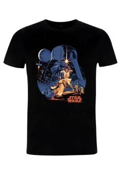 Henry Tiger Unisex STAR WARS: CLASSIC - STELLAR VINTAGE - T-Shirt Print - Black -Günstiges Henry Tiger Geschäft 5c9d212ef0694d388a909f2344263164